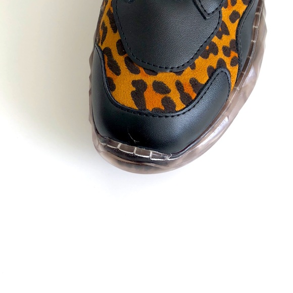 New Glam Leopard Print Sneakers - Picture 7 of 7